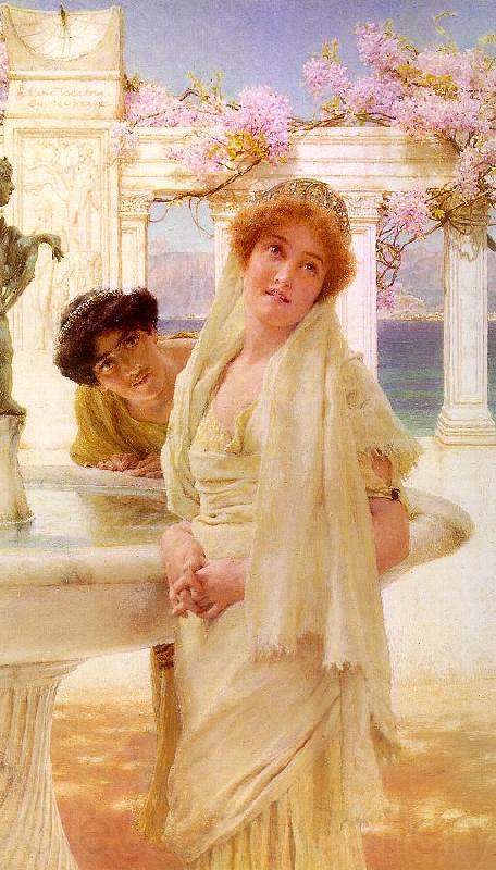 Alma Tadema A Difference of Opinion Norge oil painting art